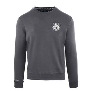 Aquascutum Mens Round Neck Sweatshirt / Antracite